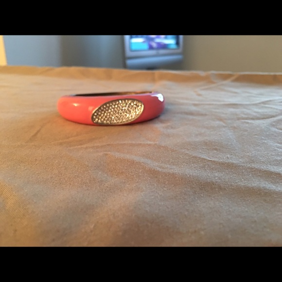 New York & co pink bangle bracelet