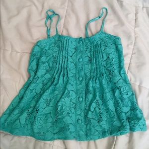 floral, Lace- type top