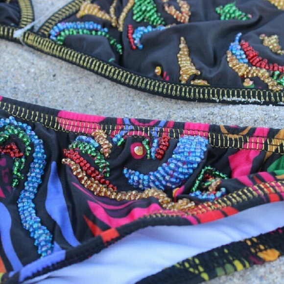 Golden Sea swimwear. Hand made - Picture 3 of 3