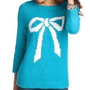 Ann Taylor Knit Bow Sweater