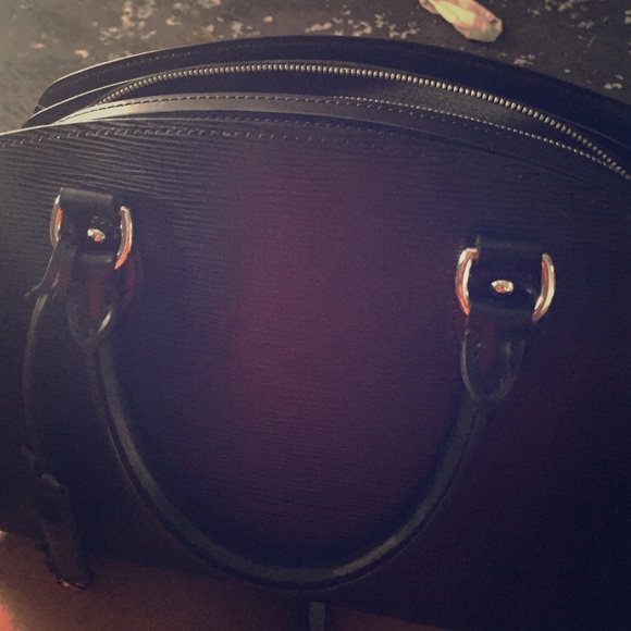 Black LV purse