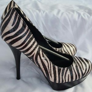 Zebra heels