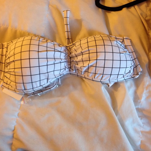 White bikini top