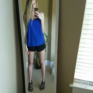 navy loose tank