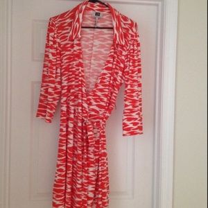 Laundry by Design Wrap Dress Sz L