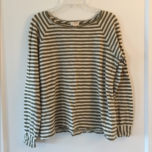 J. Crew striped tee