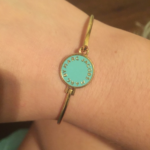 Marc Jacobs Turquoise and Gold Bracelet