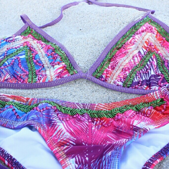 Golden Sea swimwear. HAND MADE - Picture 3 of 3