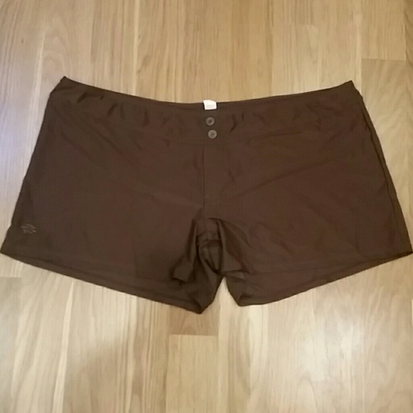 Hapari Brown Swim Shorts