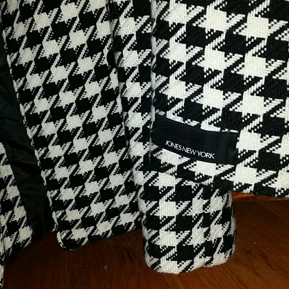 🎁NWOT JONES NY ❄️ Size 4 40% wool coat ◻️🖤 - Picture 3 of 7