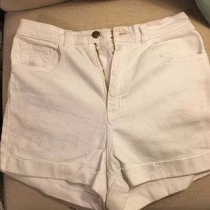 American Apparel High Waisted Shorts