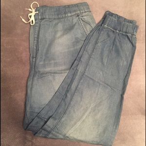 Bullhead denim joggers