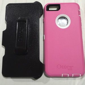 New in box Pink iPhone6 Plus 6s plus otter box