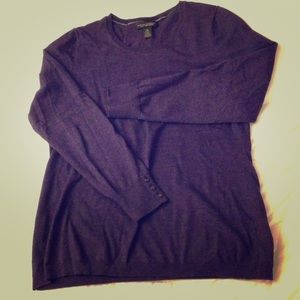 Banana RepublicEggplant Merino Wool Sweater