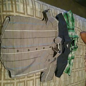 Name Brand Boys shirt lot (3 total)
