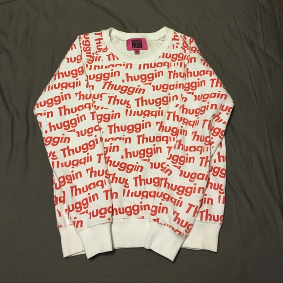 Married to the Mob "Thuggin" Crewneck