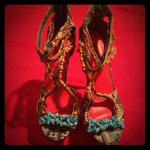 Minx strappy heels