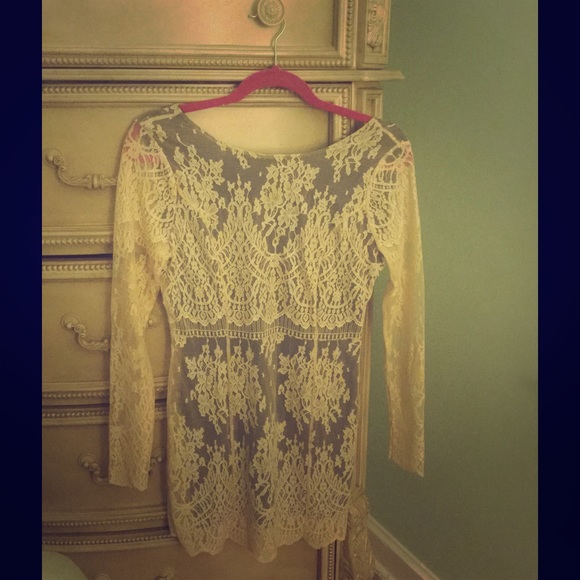Free People Dresses & Skirts - Free people lace bodycon dress