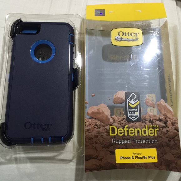 Navy blue IPhone  6 plus Case Otter box