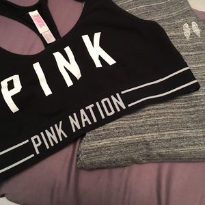 Victoria Secret Yoga Pants + Sports Bra