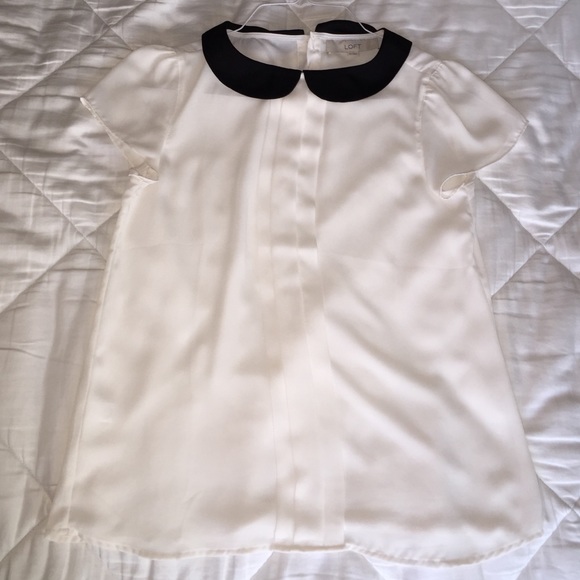 LOFT Peter Pan collar blouse