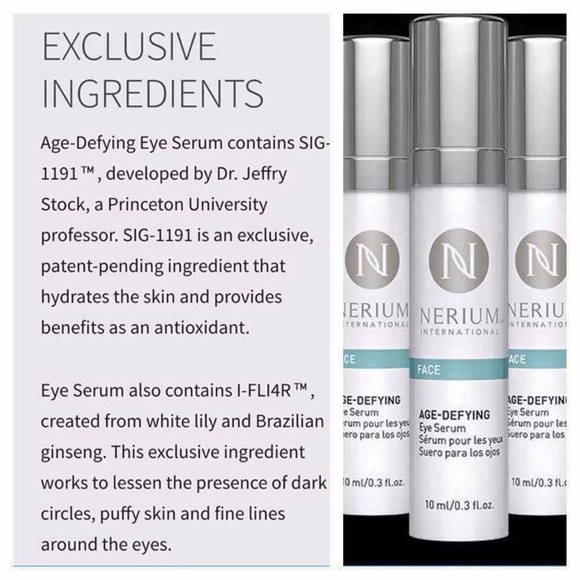 NERIUM NOW HAS EYE SERUM