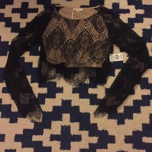 Lace Crop Top