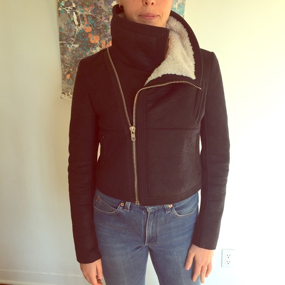 Faux Leather Jacket a la Rick Owens, by Forever21