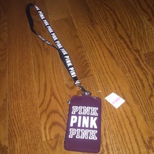 PINK ID Lanyard/ Coin Purse 💖