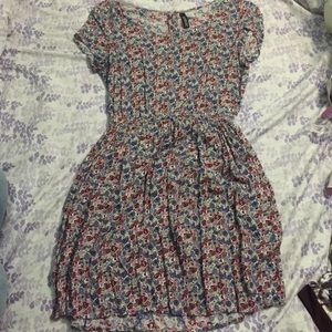 Floral print dress