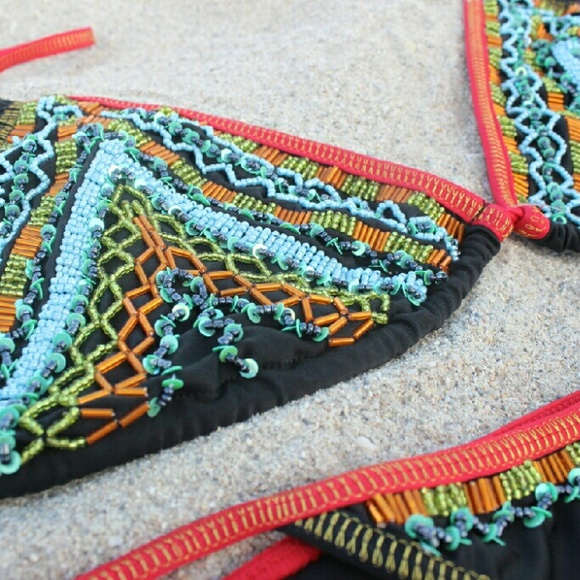 Golden Sea swimwear HAND MADE - Picture 2 of 3