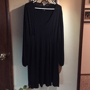 Black cocktail dress.