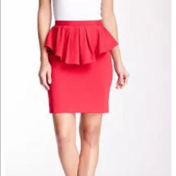 Looking for Nicole Miller Cherry Peplum skirt