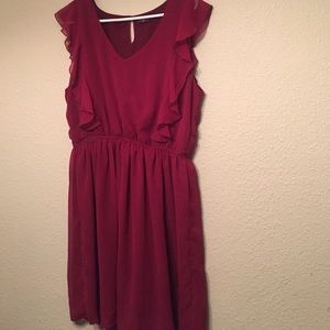 Ruffled summer dress