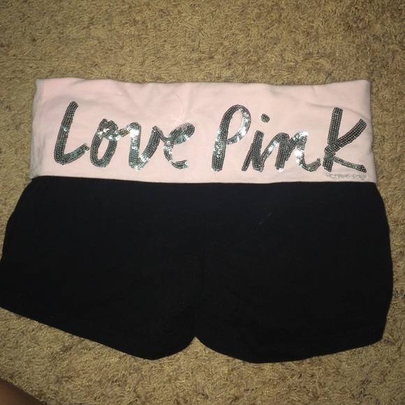 PINK Victoria's Secret Shorts Victoria Secret Yoga Shorts Poshmark