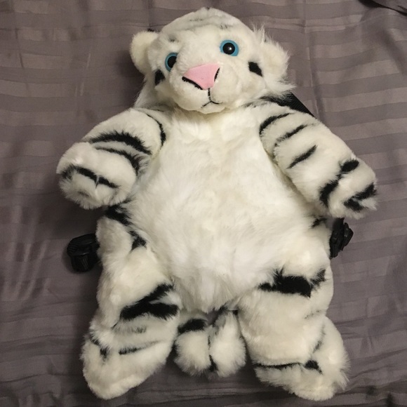 Small White Tiger Backpack