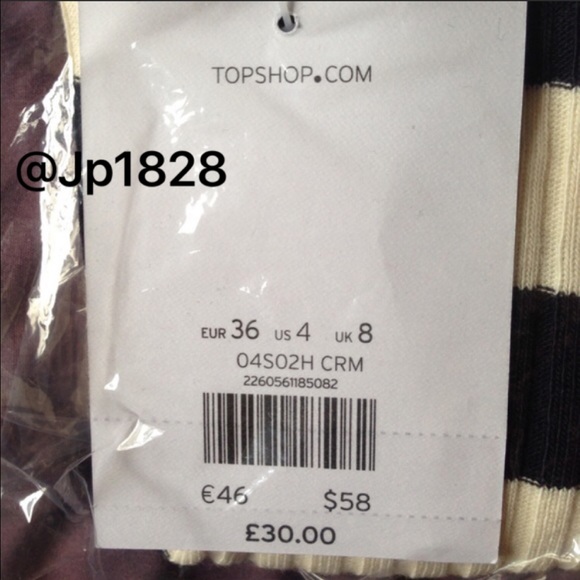 NWT Striped Tunic Dress - Picture 4 of 4