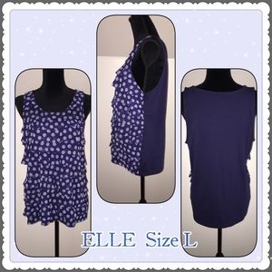 ♦️Final Price Drop♦️ELLE Ruffled Tank