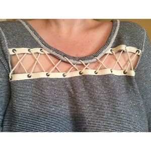 Free People Striped Sweater