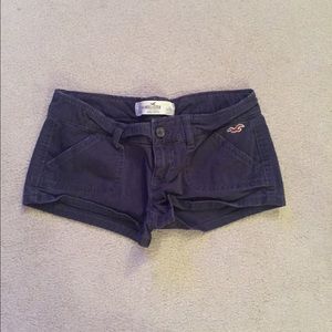 Navy Blue Hollister Shorts