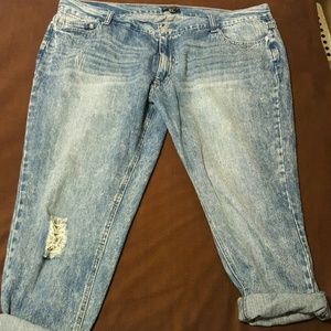 Plus size Boyfriend Jeans