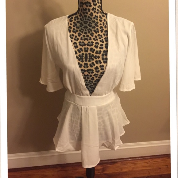 White Blouse super sexy! - Picture 3 of 4