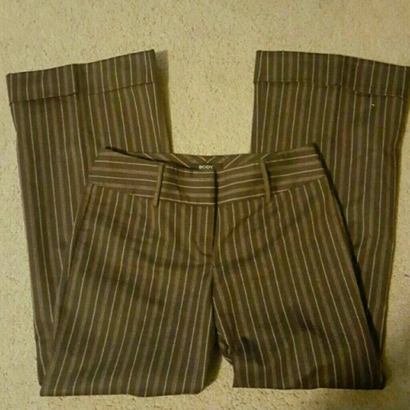 Body by Victoria Stripped Dress Pants