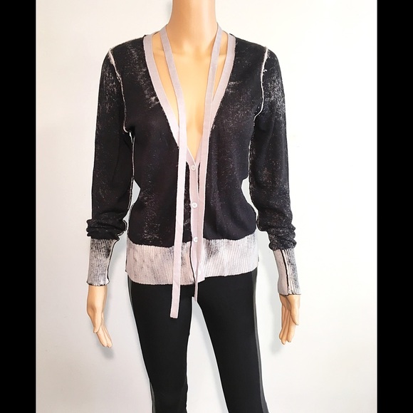 Black Women's sweater. 27 miles Malibu.