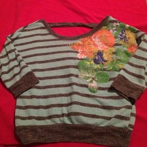 Delia's Off the shoulder shirt/sweater
