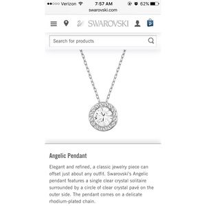 AUTHENTIC Swarovski Crystal Angelic Pendant