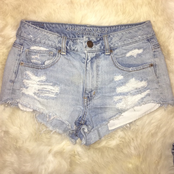 American eagle jean shorts