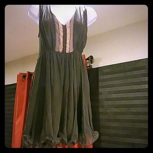 Last drop.100% Silk Dress