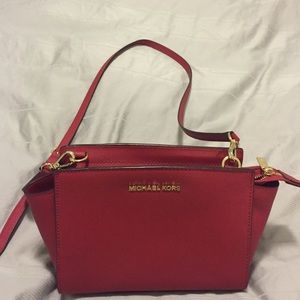 Michael Kors Red Cross Body
