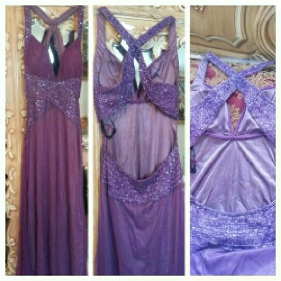 Purple Dress Sz 8
